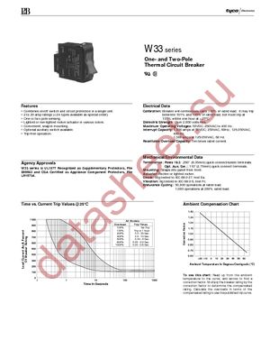 W33-S4B1Q-10 datasheet  